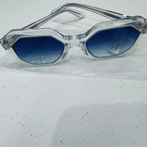 New Garrett Leight Sunglasses Jaqueline Semi Flat Ultra Marine Gradient Luxury main image 8